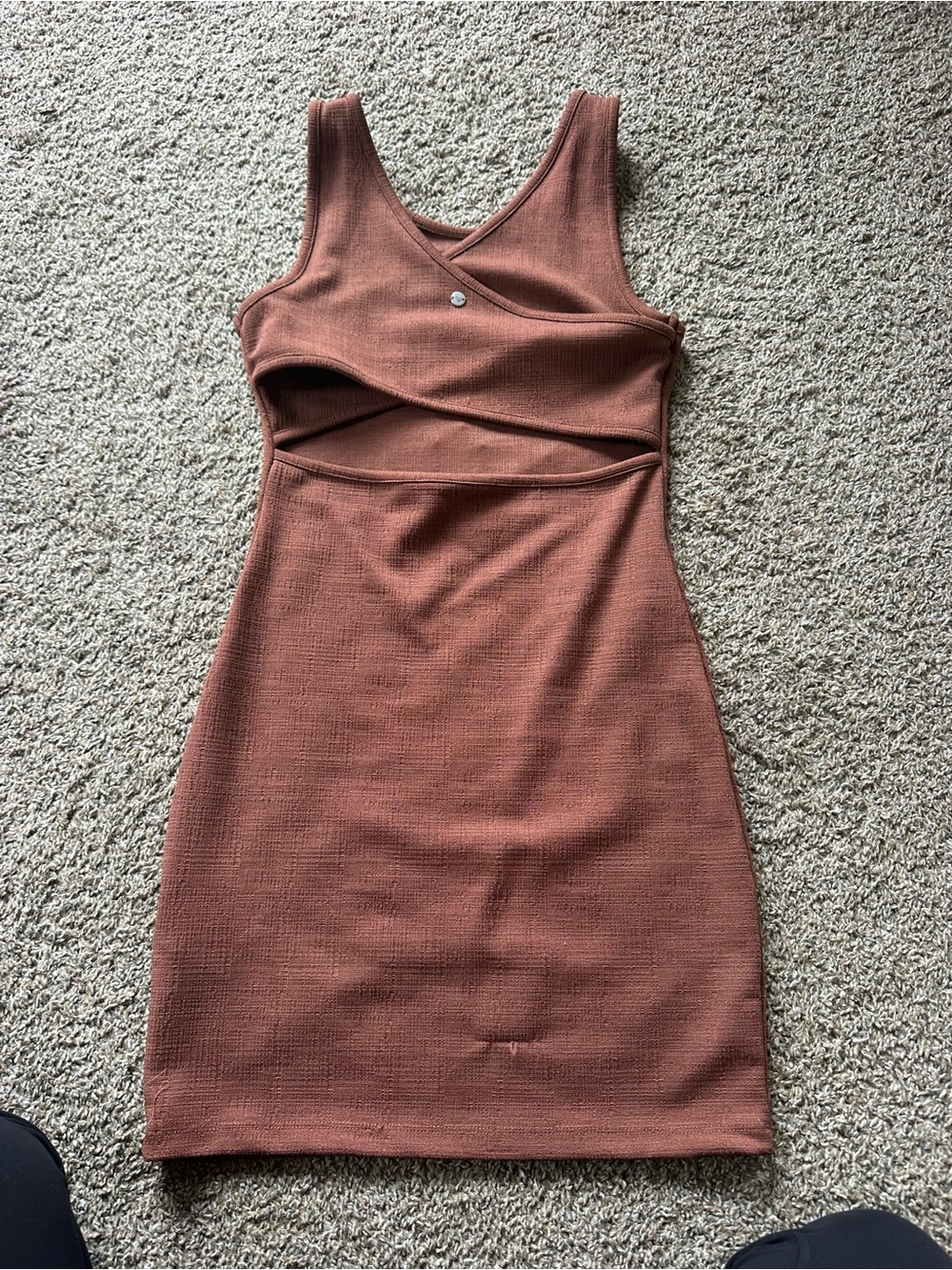 Roxy Rust-Tone Tank Mini Dress - Picture 2 of 2